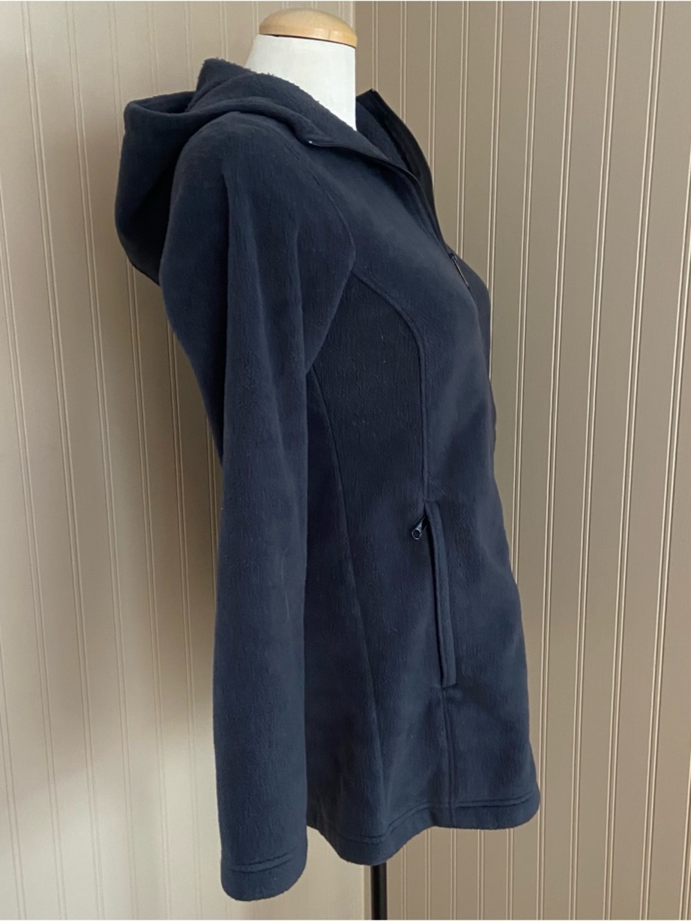 Columbia Women's Benton Springs II Long Hoodie Jacket in Black Women’s Small - Picture 4 of 6